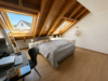 Beneidenswerte, großzügige 3 1/2 Zimmerwohnung mit sonniger Dachterrasse in ruhiger Lage - Schlafzimmer