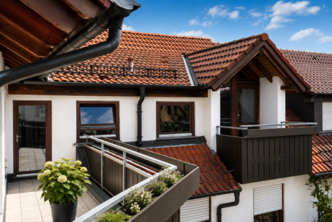 Beneidenswerte 3,5-Zimmer-Galeriewohnung im Atelierstil mit EBK, Balkon und Dachterrasse, 70794 Filderstadt, Wohnung