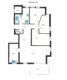 Schicke 4,5-Zimmerwohnung m. EBK u. überd. Südwestbalkon in herrlicher Ortsrandlage - Grundriss