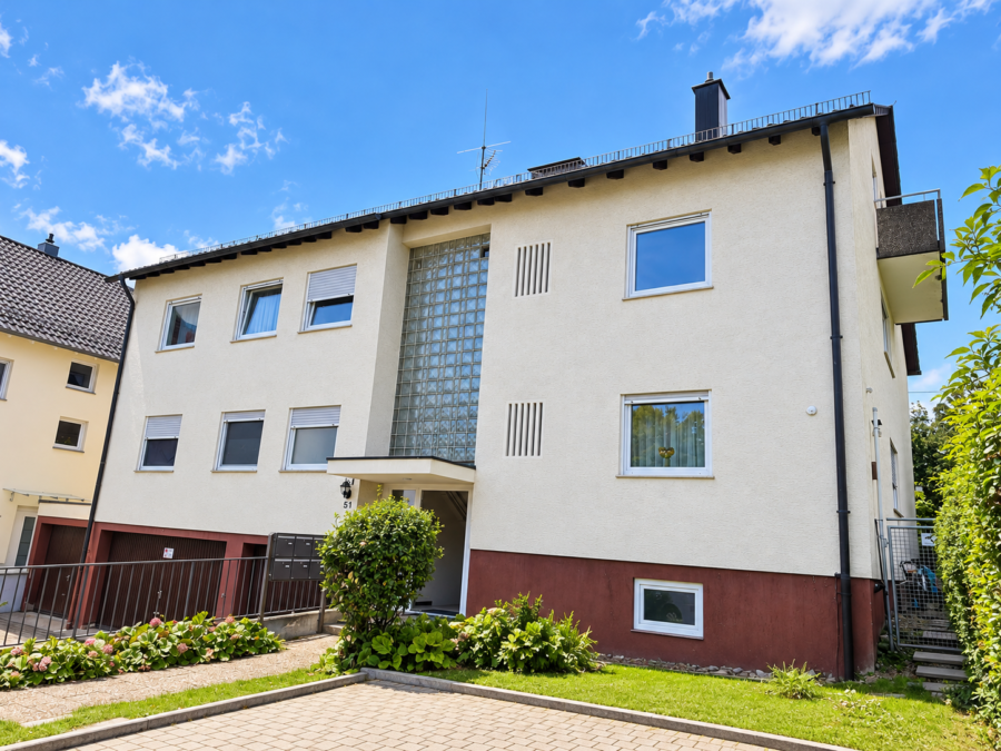 Charmante, renovierte 2-Zimmer-Dachgeschosswohnung m. Balkon in ruhiger Lage AN EINZELPERSON - Foto 4